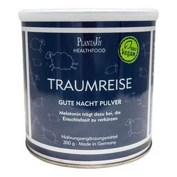 Abbildung: Traumreise Gute Nacht Pulver Melatonin Schoko 300 g, Pulver PZN 18757212