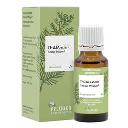 Abbildung: Thuja Extern Tinktur Pflüger 20 ml, Tinktur PZN 18757838