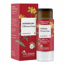 Abbildung: Hypericum C30 Globuli Pflüger Dosierspender 10 g, Globuli PZN 18757850
