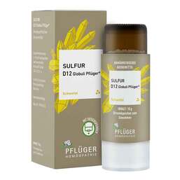 Abbildung: Sulfur D12 Globuli Pflüger Dosierspender 10 g, Globuli PZN 18757867
