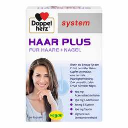 Abbildung: Doppelherz Haar Plus system Kapseln 30 St, Kapseln PZN 18758737