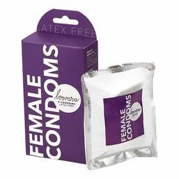 Abbildung: Female Condoms 3 St, Kondome PZN 18759783