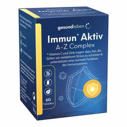 Abbildung: Gesund Leben Immun Aktiv A-Z Complex Tabletten 60 St, Tabletten PZN 18771672