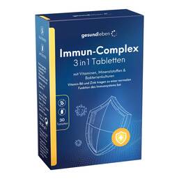 Abbildung: Gesund Leben Immun-Complex 3in1 Tabletten 30 St, Tabletten PZN 18771689