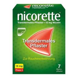 Abbildung: Nicorette TX Pflaster 15 mg 7 St, Pflaster transdermal PZN 18777456
