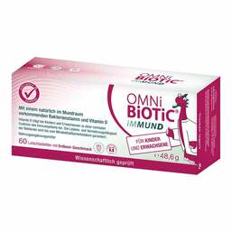 Abbildung: Omni Biotic Immund Lutschtabletten 60 St, Lutschtabletten PZN 18778562