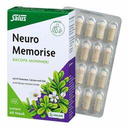 Abbildung: Neuro Memorise Bacopa monnieri Salus Kapseln 60 St, Kapseln PZN 18784410