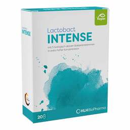 Abbildung: Lactobact Intense magensaftresistente Kapseln 20 St, Kapseln magensaftresistent PZN 18794667