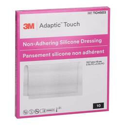 Abbildung: Adaptic Touch 12,7x15 cm nichthaft.Sil.Wundauflage 10 St, Wundgaze PZN 18799914