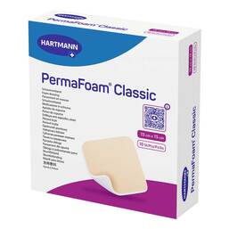 Abbildung: Permafoam classic Schaumverband 15x15 cm 10 St PZN 18804360