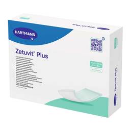 Abbildung: Zetuvit Plus extrastarke Saugkompr.steril 15x20 cm 10 St, Kompressen PZN 18810685
