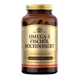 Abbildung: Solgar Omega-3 Fischöl hochdosiert Kapseln 50 St, Kapseln PZN 18814648