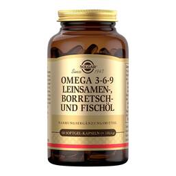 Abbildung: Solgar Omega 3 - 6 - 9 Kapseln 60 St, Kapseln PZN 18814677