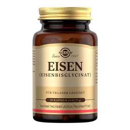 Abbildung: Solgar Eisenbisglycinat Kapseln 90 St, Kapseln PZN 18814789