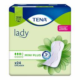 Abbildung: Tena® Lady mini plus Inkontinenz Einlagen 24 St PZN 18823423