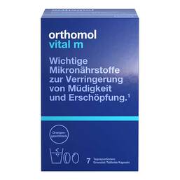 Abbildung: Orthomol Vital M Granulat/Kapseln/Tabletten Kombipackung 1 P, Kombipackung PZN 18824753