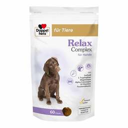 Abbildung: Doppelherz für Tiere Relax Complex Chews für Hunde 60 St, Kautabletten PZN 18824931