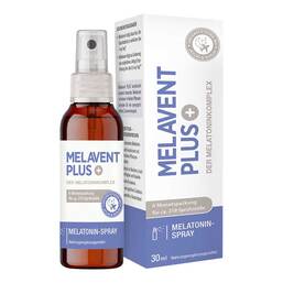 Abbildung: Melavent Plus Spray Melatonin Baldrian Lavendel 30 ml, Spray PZN 18825250