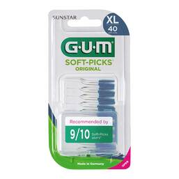 Abbildung: GUM Soft-Picks Original x-large 40 St, Zahnbürste PZN 18828478