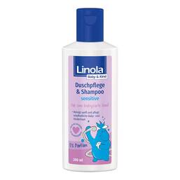 Abbildung: Linola Baby & Kind Duschpflege & Shampoo sensitive 200 ml, Duschgel PZN 18828946