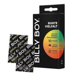 Abbildung: Billy Boy bunte Vielfalt 10 St, Kondome PZN 18835478