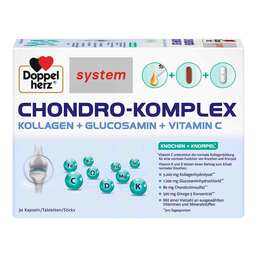 Abbildung: Doppelherz Chondro-Komplex system Kombination 30 St, Kombipackung PZN 18839967