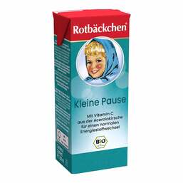 Abbildung: Rabenhorst Rotbäckchen Kleine Pause Bio Saft Tetra 200 ml, Saft PZN 18843940
