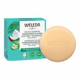 Abbildung: Weleda festes Shampoo Feuchtigkeit & Glanz 50 g, Shampoo PZN 18854234