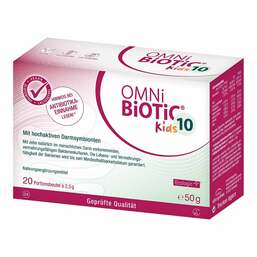 Abbildung: Omni Biotic 10 Kids 2,5 g Pulver 20 St, Pulver PZN 18854429