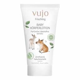 Abbildung: Vujo Frischling Baby Körperlotion 10 ml, Lotion PZN 18855512