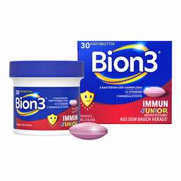 Abbildung: BION3 Immun Junior Kautabletten 30 St, Kautabletten PZN 18860186