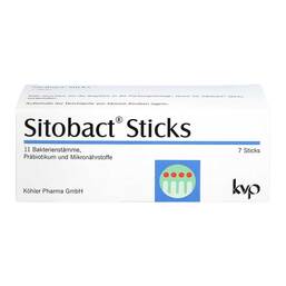 Abbildung: Sitobact Sticks 7X7 g, Beutel PZN 18862446