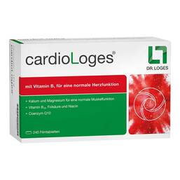 Abbildung: Cardiologes Filmtabletten 240 St, Filmtabletten PZN 18862564