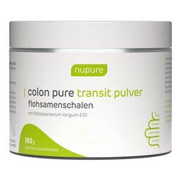 Abbildung: Nupure colon pure transit pulver flohsamenschalen 180 g, Pulver PZN 18873237