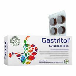 Abbildung: Gastritol® Lutschpastillen 20 St, Lutschpastillen PZN 18874550