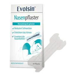 Abbildung: Evolsin Nasenpflaster extra stark transparent 30 St, Pflaster PZN 18875035