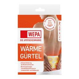 Abbildung: Wepa Wärmegürtel Rücken 2 St PZN 18877790