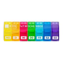 Abbildung: Wepa 1x7 Wochenbox UV-Schutz + Regenbogen 1 St PZN 18877850