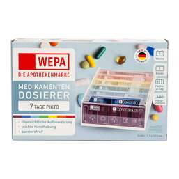 Abbildung: Wepa 7 Tage Wochenmagazin Piktogramme Regenbogen 1 St PZN 18877962