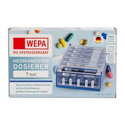 Abbildung: Wepa 7 Tage Wochenmagazin blau 1 St PZN 18877979