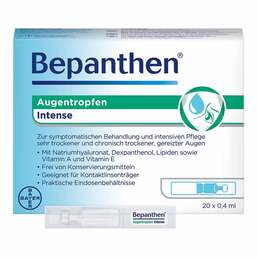 Abbildung: Bepanthen Augentropfen Intense EDO 20X0.4 ml, Augentropfen PZN 18879004