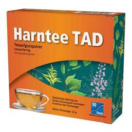 Abbildung: Harntee TAD Sticks Teeaufgusspulver 16X2 g, Granulat PZN 18883081