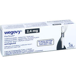Abbildung: Wegovy 2,4 mg Flextouch Injektionslösung Fertigpen 1X3 ml, Injektionslösung PZN 18887400