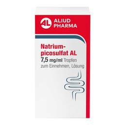 Abbildung: Natriumpicosulfat AL 7,5 mg / ml Tropfen zum Einnehmen 15 ml, Tropfen zum Einnehmen PZN 18890750