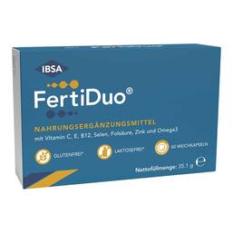 Abbildung: Fertiduo Weichkapseln 60 St, Weichkapseln PZN 18892217