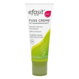 Abbildung: Efasit Fuß Creme mit Schwammaufsatz 75 ml, Creme PZN 18892737