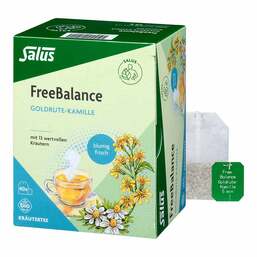 Abbildung: Freebalance Goldrute-Kamille Tee Bio Salus Filterbeutel 40 St, Filterbeutel PZN 18893056