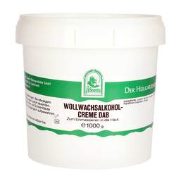 Abbildung: Wollwachsalkoholcreme DAB 1000 g, Creme PZN 18901583