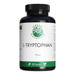 Abbildung: Green Naturals L-Tryptophan 700mg hochdosiert vegane Kapseln 180 St, Kapseln PZN 18905641