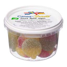 Abbildung: Saure Äpfel vegan Bonbons 150 g, Bonbons PZN 18905919